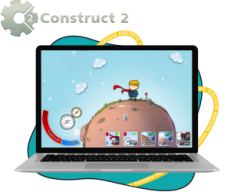 Construct 2 - Skapa din första plattformsspel! - Школа программирования для детей, компьютерные курсы для школьников, начинающих и подростков - KIBERone г. Stockholm
