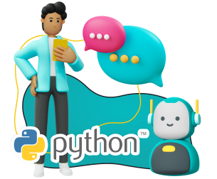 Smart chattbot i Python - Школа программирования для детей, компьютерные курсы для школьников, начинающих и подростков - KIBERone г. Stockholm