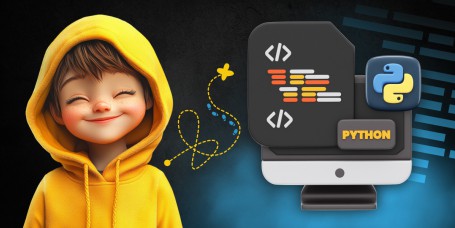 Python-äventyr. Vi lär oss programmering genom spel - Школа программирования для детей, компьютерные курсы для школьников, начинающих и подростков - KIBERone г. Stockholm